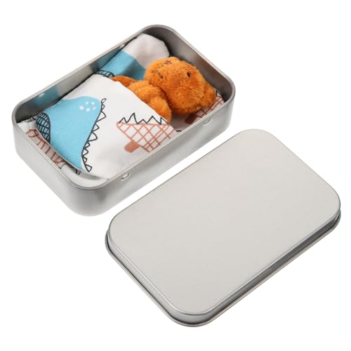 SOPOTUTU 1Satz Mini Stoffbär in Blechdose Süßes Bärenornament für Freunde mit Blauem Stoffbeutel Bastelarbeiten und Dekoration Sicher und Langlebig SOPOTUTU 1Satz Mini Stoffbär in Blechdose Süßes Bärenornament für Freunde mit Blauem Stoffbeutel Bastelarbeiten und Dekoration Sicher und Langlebig von SOPOTUTU
