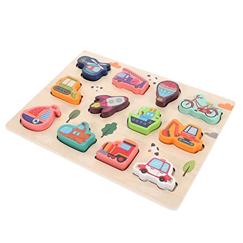 SOPOTUTU 1Satz Montessori Holzpuzzle Für Jahre Formensortierspielzeug Mit Fahrzeugmotiven Fördert Konzentration Und Farbenverständnis Für Kleinkinder Und Junge Mädchen SOPOTUTU 1Satz Montessori Holzpuzzle Für Jahre Formensortierspielzeug Mit Fahrzeugmotiven Fördert Konzentration Und Farbenverständnis Für Kleinkinder Und Junge Mädchen von SOPOTUTU