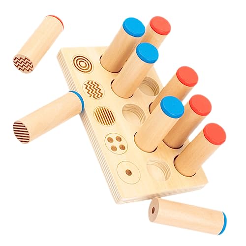 SOPOTUTU 1Satz Montessori Lernspielzeug Taktiles Audiospielzeug Für Kleinkinder Sensorisches Matching Und Sprachentwicklung Für Ab Jahr Fördert Gedächtnis von SOPOTUTU