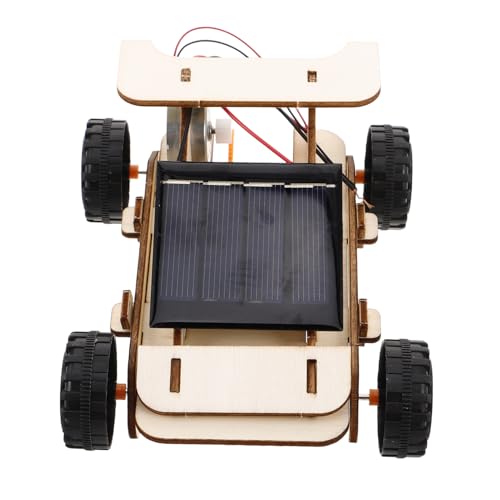 SOPOTUTU 1Satz Solarbetriebener Auto Bausatz Für Stem Lernspielzeug DIY Wissenschaftsprojekt Und Batteriefrei Fördert Kreatives Und Experimentieren von SOPOTUTU