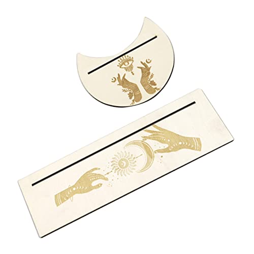 SOPOTUTU 1Satz Tarotkarten Halter aus Holz Rechteckiger Kartenständer für Wiccan Rituale und Langlebig für Zuhause Bar und Restaurant Elegantes Design SOPOTUTU 1Satz Tarotkarten Halter aus Holz Rechteckiger Kartenständer für Wiccan Rituale und Langlebig für Zuhause Bar und Restaurant Elegantes Design von SOPOTUTU