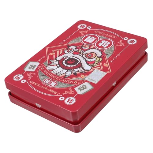 SOPOTUTU 1Satz Teiliges Mahjong Kartenset Für Zuhause Chinesische Mahjong Karten Mit Klarer Druckqualität Und Glatter Oberfläche Für Partys Und Spieleabende Perfektes SOPOTUTU 1Satz Teiliges Mahjong Kartenset Für Zuhause Chinesische Mahjong Karten Mit Klarer Druckqualität Und Glatter Oberfläche Für Partys Und Spieleabende Perfektes von SOPOTUTU