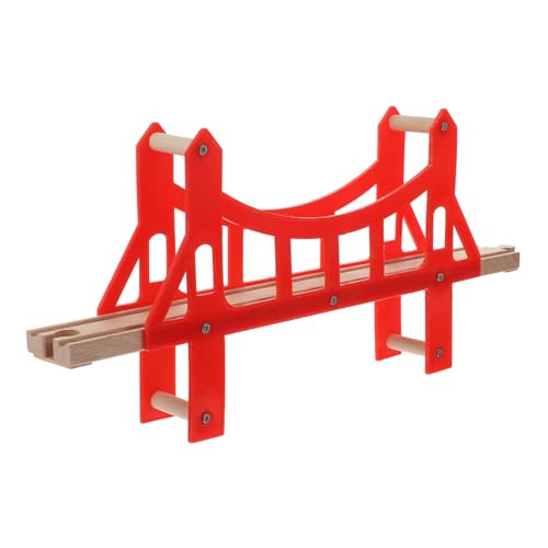 SOPOTUTU 1Stück Holzbahn Brücke Erweiterungszubehör Für Konstruktives Eisenbahngleis Mit Assemble Design Sicheres Und Langlebiges Holzmaterial Für Kreatives SOPOTUTU 1Stück Holzbahn Brücke Erweiterungszubehör Für Konstruktives Eisenbahngleis Mit Assemble Design Sicheres Und Langlebiges Holzmaterial Für Kreatives von SOPOTUTU