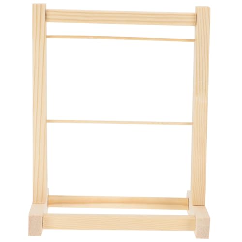 SOPOTUTU 1Stück Puppen Kleiderbügel Aus Holz Praktischer Kleiderständer Für Puppenbekleidung Zubehör Für Puppenhausmöbel Und Kinderzimmerorganisation SOPOTUTU 1Stück Puppen Kleiderbügel Aus Holz Praktischer Kleiderständer Für Puppenbekleidung Zubehör Für Puppenhausmöbel Und Kinderzimmerorganisation von SOPOTUTU