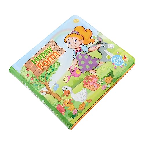 SOPOTUTU 1Stück Wasserdichtes Duschbuch Für Kleinkinder Langlebig Fördert Und Sprachentwicklung Badspielzeug Für Junge Mädchen Und Kleinkinder Ab Monaten von SOPOTUTU