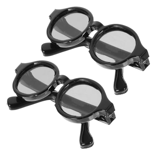 SOPOTUTU 2 Paare Puppenbrille aus Stilvolle Sonnenbrille für Puppen für DIY Projekte Puppenaccessoires und Kreative Bastelarbeiten Leicht und Praktisch SOPOTUTU 2 Paare Puppenbrille aus Stilvolle Sonnenbrille für Puppen für DIY Projekte Puppenaccessoires und Kreative Bastelarbeiten Leicht und Praktisch von SOPOTUTU