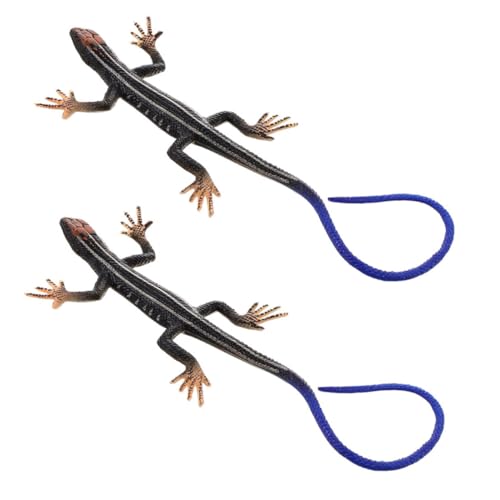SOPOTUTU 2 Realistische Künstliche Eidechsen Modell Kindersicheres Reptil Umweltfreundliche Desktop Dekoration für Zuhause Büro Auto Detailreiches Lizard Ornament SOPOTUTU 2 Realistische Künstliche Eidechsen Modell Kindersicheres Reptil Umweltfreundliche Desktop Dekoration für Zuhause Büro Auto Detailreiches Lizard Ornament von SOPOTUTU
