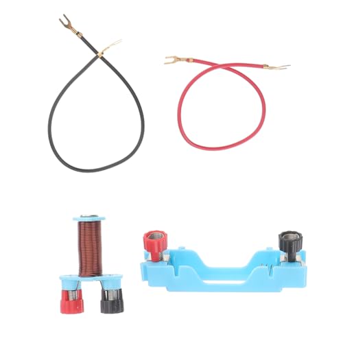 SOPOTUTU 2 Sätze Elektromagnet Experimentierausrüstung Physik Lehrset mit Batteriebox und Leitungen für Grundschule Wissenschaftliche Experimente und Laborunterricht von SOPOTUTU