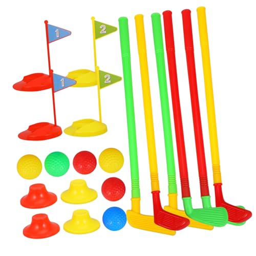 SOPOTUTU 2 Sätze Golfspielzeug Set Teilig Mini Golf Set mit Teiligem Zubehör Pädagogisch für Drinnen und Draußen Eltern Junge Mädchen Interaktion für Jungen und Mädchen Zufällige Farbe SOPOTUTU 2 Sätze Golfspielzeug Set Teilig Mini Golf Set mit Teiligem Zubehör Pädagogisch für Drinnen und Draußen Eltern Junge Mädchen Interaktion für Jungen und Mädchen Zufällige Farbe von SOPOTUTU