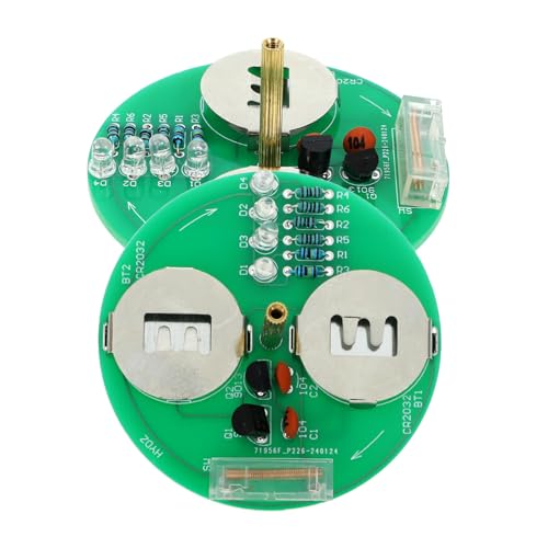 SOPOTUTU 2 Sätze LED Gyroskop Bausatz Elektronisches Löt Übungsset DIY Gyroskop Projekt für Erwachsene und Fortgeschrittene Löten Training Kit für Elektronik Experimente und DIY Zubehör SOPOTUTU 2 Sätze LED Gyroskop Bausatz Elektronisches Löt Übungsset DIY Gyroskop Projekt für Erwachsene und Fortgeschrittene Löten Training Kit für Elektronik Experimente und DIY Zubehör von SOPOTUTU
