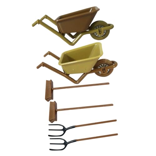 SOPOTUTU 2 Sätze Miniatur Schubkarre Teilig Miniatur Gartenwerkzeuge Robust für Puppenhaus Deko Wetterfest Mini Gartendeko Innenräume Wohnzimmer Küche Zufällige Farbe SOPOTUTU 2 Sätze Miniatur Schubkarre Teilig Miniatur Gartenwerkzeuge Robust für Puppenhaus Deko Wetterfest Mini Gartendeko Innenräume Wohnzimmer Küche Zufällige Farbe von SOPOTUTU