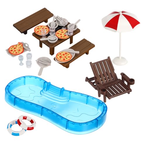 SOPOTUTU 2 Sätze Satz Puppenhaus-Schwimmbad Puppenhausstrand Strand-Miniatur-puppenhaus-Dekoration Puppenhauszubehör Puppenhaus-Gadgets Mini-puppenhaus- Mini-hausdekoration Plastik SOPOTUTU 2 Sätze Satz Puppenhaus-Schwimmbad Puppenhausstrand Strand-Miniatur-puppenhaus-Dekoration Puppenhauszubehör Puppenhaus-Gadgets Mini-puppenhaus- Mini-hausdekoration Plastik von SOPOTUTU