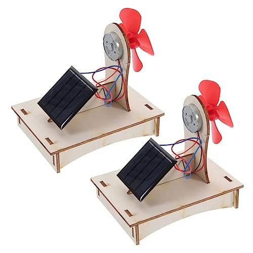 SOPOTUTU 2 Sätze Solar Fan Experiment Teiliges DIY Solarprojekt für Lehrreiche Bastelmaterialien für Einfach zu Montieren Fördert Verständnis für Wissenschaftliche Experimente von SOPOTUTU