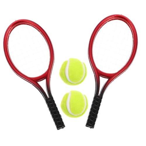SOPOTUTU 2 Sätze Tennisschläger-tennismodell Puppenhausdekorationen Für Puppen Miniatur-puppenhauszubehör Tennis-tortenaufsatz Tenniszubehör Für Damen Partygeschenke Für Tennis Plastik SOPOTUTU 2 Sätze Tennisschläger-tennismodell Puppenhausdekorationen Für Puppen Miniatur-puppenhauszubehör Tennis-tortenaufsatz Tenniszubehör Für Damen Partygeschenke Für Tennis Plastik von SOPOTUTU