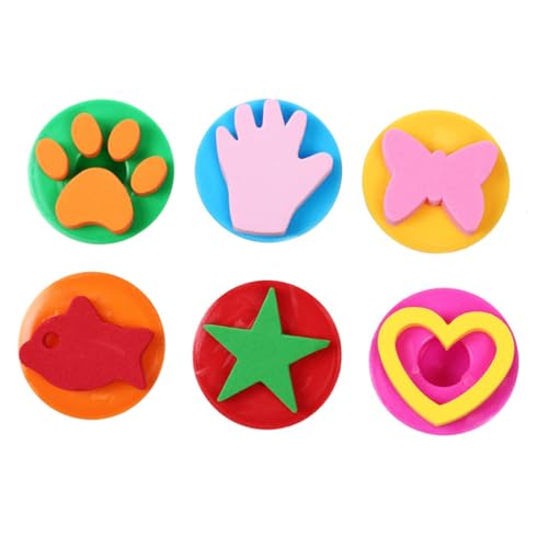 SOPOTUTU 2 Satz Teiliges DIY Graffiti Stempelspielzeug für Bunte Lustige Motivstempel aus Kunststoff und Eva Kreative Malroller für Kindliche Zeichnungen und Spielerisches Zufällige Farbe SOPOTUTU 2 Satz Teiliges DIY Graffiti Stempelspielzeug für Bunte Lustige Motivstempel aus Kunststoff und Eva Kreative Malroller für Kindliche Zeichnungen und Spielerisches Zufällige Farbe von SOPOTUTU