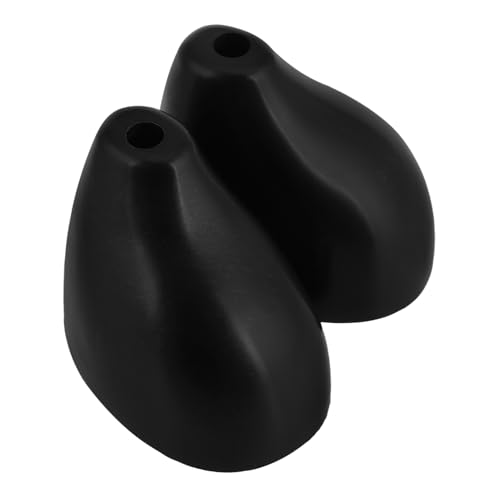 SOPOTUTU 2 Sets Puppenbein Ersatzteile Teleskopstange Puppenschuh Puppen Hüpfhase Mini Scheibe Plüsch Handgerät Mehrere Puppen Ei Schwarzer Kunststoff von SOPOTUTU