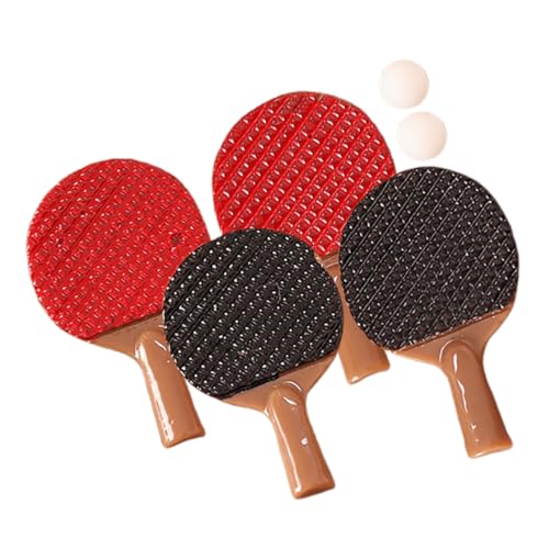SOPOTUTU 2sätze Mini Tischtennis Schläger Set Mit Bällen Dollhouse Zubehör Für Puppenhaus Dekoration Detailgetreue Miniatur Tischtennisgeräte Für Sammler Und -projekte SOPOTUTU 2sätze Mini Tischtennis Schläger Set Mit Bällen Dollhouse Zubehör Für Puppenhaus Dekoration Detailgetreue Miniatur Tischtennisgeräte Für Sammler Und -projekte von SOPOTUTU