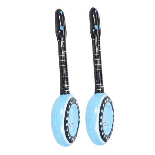 SOPOTUTU 2 Stück Aufblasbare Musikinstrumente Banjo Ballons Aufblasbare Banjo Party Für Instrument Requisiten Instrumente Aufblasbares Instrument Banjo PVC Himmelblau SOPOTUTU 2 Stück Aufblasbare Musikinstrumente Banjo Ballons Aufblasbare Banjo Party Für Instrument Requisiten Instrumente Aufblasbares Instrument Banjo PVC Himmelblau von SOPOTUTU