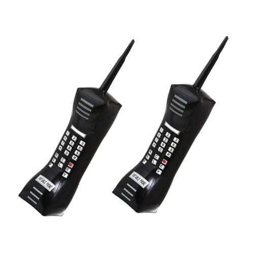 SOPOTUTU 2 Stück Aufblasbares Realistisches Retro Handy Teiliges Robustes PVC Material als Party Deko Foto Requisite und Kinderspielzeug Leicht Entleerbar und Platzsparend Lagerbar SOPOTUTU 2 Stück Aufblasbares Realistisches Retro Handy Teiliges Robustes PVC Material als Party Deko Foto Requisite und Kinderspielzeug Leicht Entleerbar und Platzsparend Lagerbar von SOPOTUTU