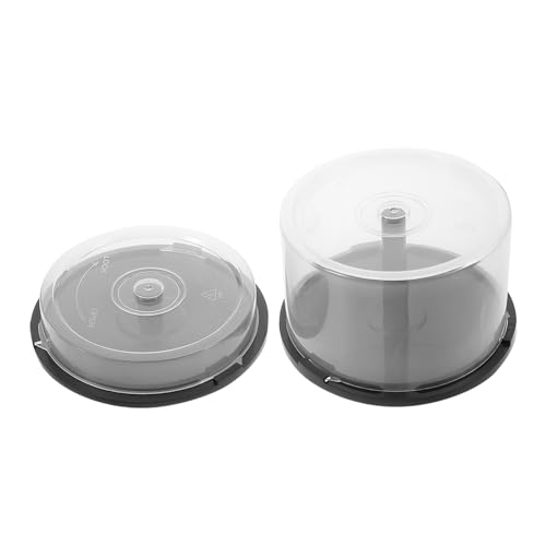 SOPOTUTU 2 Stück CD-Aufbewahrungsbehälter CD-Display leer Runder CD-Behälter zur Aufbewahrung Aufbewahrungsbehälter für CD-Halter Eimer leer CD -Aufbewahrungsschrank Disc-Organizer Plastik SOPOTUTU 2 Stück CD-Aufbewahrungsbehälter CD-Display leer Runder CD-Behälter zur Aufbewahrung Aufbewahrungsbehälter für CD-Halter Eimer leer CD -Aufbewahrungsschrank Disc-Organizer Plastik von SOPOTUTU