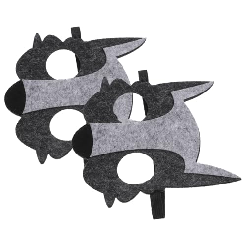 SOPOTUTU 2 Stück Cartoon Tiermasken für Rollenspiel Party Dekoration Maske für Halloween und Bühnenaufführungen Komfortabel und Leicht für Jungen SOPOTUTU 2 Stück Cartoon Tiermasken für Rollenspiel Party Dekoration Maske für Halloween und Bühnenaufführungen Komfortabel und Leicht für Jungen von SOPOTUTU