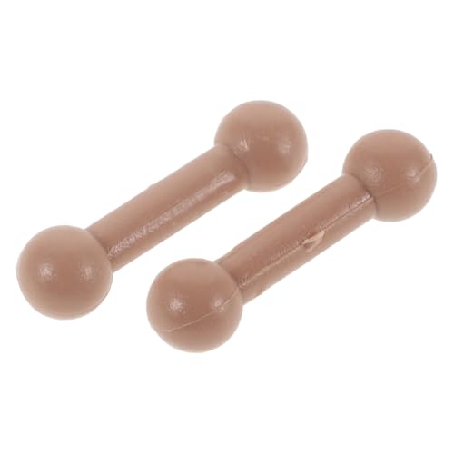 SOPOTUTU 2 Stück DIY-puppenhals-kit Puppenzubehör Selber Machen DIY Puppe Versorgung Puppe DIY Zubehör Puppenunterstützung DIY-puppenstütze Abs Beige von SOPOTUTU