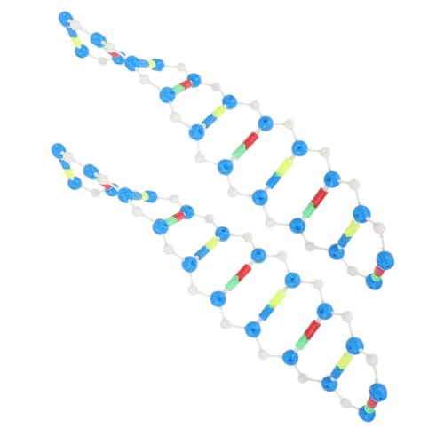 SOPOTUTU 2 Stück Doppelhelix-Strukturmodell DNA-Kit Modell zusammenbauen Wissenschaftsmodell Periodensystem Kinderspielzeug Molekularer Modellbausatz Kleinkindspielzeug Bastelsets Plastik SOPOTUTU 2 Stück Doppelhelix-Strukturmodell DNA-Kit Modell zusammenbauen Wissenschaftsmodell Periodensystem Kinderspielzeug Molekularer Modellbausatz Kleinkindspielzeug Bastelsets Plastik von SOPOTUTU