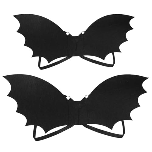 SOPOTUTU 2 Stück Fledermausflügel Fledermauskostüm für Halloween -Party Halloween-Fledermaus-Requisiten Halloween-Fledermaus-Dekorationen -Fledermaus-Cosplay Eva Schwarz SOPOTUTU 2 Stück Fledermausflügel Fledermauskostüm für Halloween -Party Halloween-Fledermaus-Requisiten Halloween-Fledermaus-Dekorationen -Fledermaus-Cosplay Eva Schwarz von SOPOTUTU