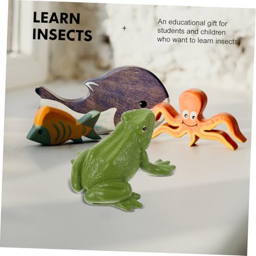 SOPOTUTU 2 Stück Frosch Figuren Verschleißfeste Dekofiguren für Realistische Tiermodelle Dekorative Froschornamente für Wohnraum und Gartendeko SOPOTUTU 2 Stück Frosch Figuren Verschleißfeste Dekofiguren für Realistische Tiermodelle Dekorative Froschornamente für Wohnraum und Gartendeko von SOPOTUTU