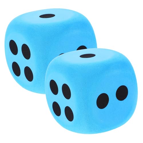 SOPOTUTU 2 Stück Große Eva Schaumstoffwürfel Teiliges Runde Ecken Sichere Spielwürfel für Party Spiele Vielseitig Einsetzbar Robust und Kindgerecht für Würfelspiele und Brettspiel Zubehör SOPOTUTU 2 Stück Große Eva Schaumstoffwürfel Teiliges Runde Ecken Sichere Spielwürfel für Party Spiele Vielseitig Einsetzbar Robust und Kindgerecht für Würfelspiele und Brettspiel Zubehör von SOPOTUTU