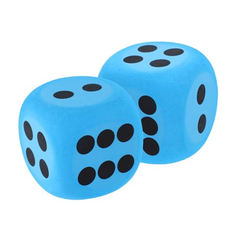 SOPOTUTU 2 Stück Große Würfel Riesige Würfelstütze Schaumstoff-spielstütze Lustige Würfel Knifflige Würfel Würfel-stütze Riesenwürfel Für Events Riesige Schaumstoffwürfel Blau Eva SOPOTUTU 2 Stück Große Würfel Riesige Würfelstütze Schaumstoff-spielstütze Lustige Würfel Knifflige Würfel Würfel-stütze Riesenwürfel Für Events Riesige Schaumstoffwürfel Blau Eva von SOPOTUTU