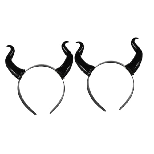 SOPOTUTU 2 Stück Halloween Haarreif mit Teufelshörnern Teiliges Universelle Bequemes Abnehmbares Horn Kopfschmuck für Cosplay Einzigartiges Stirnband für Kostümpartys und Verkleidungen SOPOTUTU 2 Stück Halloween Haarreif mit Teufelshörnern Teiliges Universelle Bequemes Abnehmbares Horn Kopfschmuck für Cosplay Einzigartiges Stirnband für Kostümpartys und Verkleidungen von SOPOTUTU