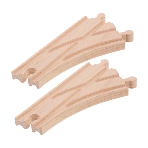 SOPOTUTU 2 Stück Holz Eisenbahnschienen Zubehör Eisenbahn Tischzubehör Eisenbahnschienen Läufer Zugzubehör Holzeisenbahn Zubehör Holzschienen Verlängerungen Zugschienen Holz Khaki SOPOTUTU 2 Stück Holz Eisenbahnschienen Zubehör Eisenbahn Tischzubehör Eisenbahnschienen Läufer Zugzubehör Holzeisenbahn Zubehör Holzschienen Verlängerungen Zugschienen Holz Khaki von SOPOTUTU