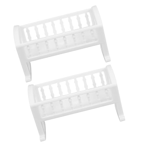 SOPOTUTU 2 Stück Krippenmodell Kinderbett Bett Dollhouse Cradle Puppenhaus-Modell Minipuppenwiege Miniatur-Puppenhaus-Krippe Miniatur-Puppenstubenmöbel Abs Weiß SOPOTUTU 2 Stück Krippenmodell Kinderbett Bett Dollhouse Cradle Puppenhaus-Modell Minipuppenwiege Miniatur-Puppenhaus-Krippe Miniatur-Puppenstubenmöbel Abs Weiß von SOPOTUTU