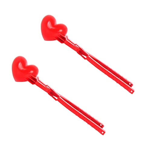 SOPOTUTU 2 Stück Liebe Schneeball Clip Hersteller Herzförmige Schneeballklammern Outdoor-schneeballklemme Outdoor-schneeball-Clip Winterspaß Schneeballklemme Rot Abs-Kunststoff SOPOTUTU 2 Stück Liebe Schneeball Clip Hersteller Herzförmige Schneeballklammern Outdoor-schneeballklemme Outdoor-schneeball-Clip Winterspaß Schneeballklemme Rot Abs-Kunststoff von SOPOTUTU