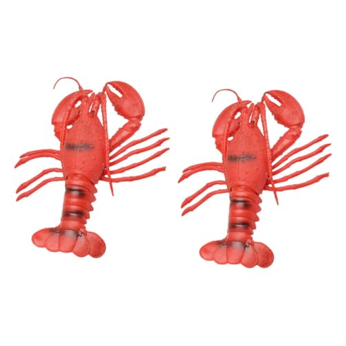 SOPOTUTU 2 Stück Lobster Modellspielzeug Realistische Meerestiere Figuren aus Fotografie Dekoration und Kreative Spiele Langlebig und Leicht für Fördert Meereswelt SOPOTUTU 2 Stück Lobster Modellspielzeug Realistische Meerestiere Figuren aus Fotografie Dekoration und Kreative Spiele Langlebig und Leicht für Fördert Meereswelt von SOPOTUTU