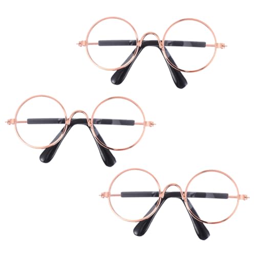 SOPOTUTU 2 Stück Mini Sonnenbrillen für Puppen Schwarze und Transparente Rahmen Handgefertigte Komfortable Doll Dress Up Accessories für Puppenhaus und Vielseitig Kombinierbar SOPOTUTU 2 Stück Mini Sonnenbrillen für Puppen Schwarze und Transparente Rahmen Handgefertigte Komfortable Doll Dress Up Accessories für Puppenhaus und Vielseitig Kombinierbar von SOPOTUTU