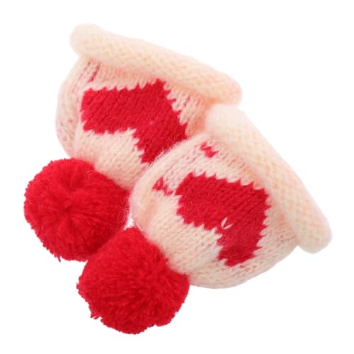 SOPOTUTU 2 Stück Mini Strickmützen für Weinflaschen Handgemachte Wollmützen für Weihnachtsdekoration und DIY Projekte Zubehör für Puppen und Kleine SOPOTUTU 2 Stück Mini Strickmützen für Weinflaschen Handgemachte Wollmützen für Weihnachtsdekoration und DIY Projekte Zubehör für Puppen und Kleine von SOPOTUTU