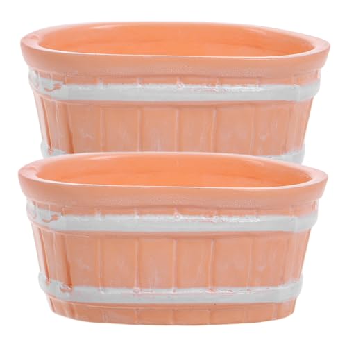 SOPOTUTU 2 Stück Mini-badewanne Möbel Badespielzeug Für Babys Puppenhauszubehör Puppenbadewanne Plastik von SOPOTUTU