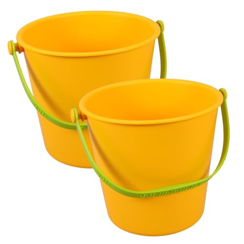 SOPOTUTU 2 Stück Mit Schneespielzeug Strandeimer Spielwasser Strandeimer Strandspielzeug Strandsandspielzeug Sandeimer Sandkastenspielzeug Strandsandeimer Kunststoff Gelb Zufällige Farbe SOPOTUTU 2 Stück Mit Schneespielzeug Strandeimer Spielwasser Strandeimer Strandspielzeug Strandsandspielzeug Sandeimer Sandkastenspielzeug Strandsandeimer Kunststoff Gelb Zufällige Farbe von SOPOTUTU