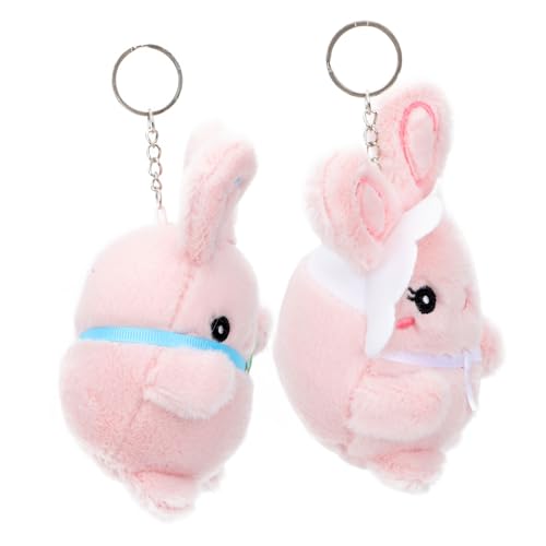 SOPOTUTU 2 Stück Niedliche Kaninchen Puppen Diy Anhänger Ostern Rabbit Doll Schlüsselanhänger für Taschen und Dekoration Tier Zubehör für Kreative Bastelideen SOPOTUTU 2 Stück Niedliche Kaninchen Puppen Diy Anhänger Ostern Rabbit Doll Schlüsselanhänger für Taschen und Dekoration Tier Zubehör für Kreative Bastelideen von SOPOTUTU