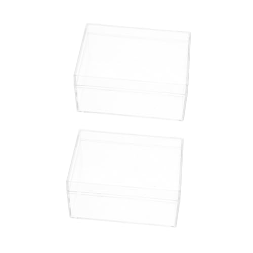 SOPOTUTU 2 Stück Poker Karten Aufbewahrungsbox Transparent Rechteckige Kunststoffbox Kleine Spielkarten Box Leicht Tragbar Robust Für Kartenlagerung Und Transport SOPOTUTU 2 Stück Poker Karten Aufbewahrungsbox Transparent Rechteckige Kunststoffbox Kleine Spielkarten Box Leicht Tragbar Robust Für Kartenlagerung Und Transport von SOPOTUTU