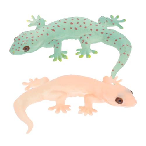 SOPOTUTU 2 Stück Realistische Echsenfigur aus PVC Sichere Glatte Oberfläche Dekorativ für Garten Balkon Bonsai Pädagogisches Reptilien Vielseitige Simulation Tierfigur SOPOTUTU 2 Stück Realistische Echsenfigur aus PVC Sichere Glatte Oberfläche Dekorativ für Garten Balkon Bonsai Pädagogisches Reptilien Vielseitige Simulation Tierfigur von SOPOTUTU