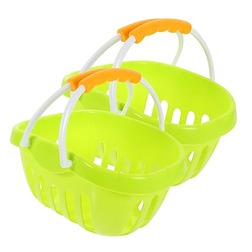 SOPOTUTU 2 Stück Simulation Einkaufskorb für Lernspielzeug für Rollenspiele Korb Kreatives für Frühkindliche Entwicklung und Spaß im Spielzimmer SOPOTUTU 2 Stück Simulation Einkaufskorb für Lernspielzeug für Rollenspiele Korb Kreatives für Frühkindliche Entwicklung und Spaß im Spielzimmer von SOPOTUTU