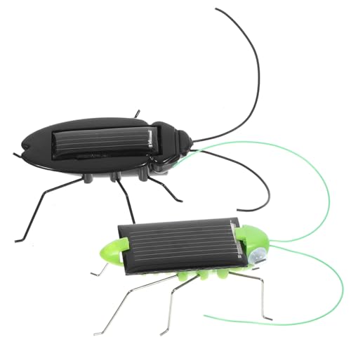 SOPOTUTU 2 Stück Solarbetriebenes Insektenspielzeug Teiliges mit und Kakerlake Pädagogisches Modell für Schüler Umweltfreundliches Lernspielzeug Funktioniert bei Direktem Sonnenlicht SOPOTUTU 2 Stück Solarbetriebenes Insektenspielzeug Teiliges mit und Kakerlake Pädagogisches Modell für Schüler Umweltfreundliches Lernspielzeug Funktioniert bei Direktem Sonnenlicht von SOPOTUTU