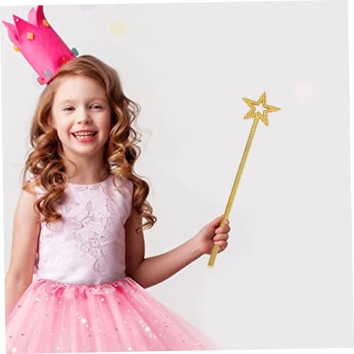 SOPOTUTU 2 Stück Teiliges Goldene Stern für Leichte Praktische Feen Cosplay Requisiten für Bühnenauftritte Geburtstagsfeiern Halloween Rollenspiele und Kostümpartys SOPOTUTU 2 Stück Teiliges Goldene Stern für Leichte Praktische Feen Cosplay Requisiten für Bühnenauftritte Geburtstagsfeiern Halloween Rollenspiele und Kostümpartys von SOPOTUTU