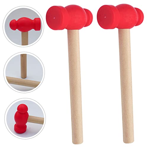 SOPOTUTU 2 Stück Teiliges Holzhammer Set Ergonomischer Hammer mit Glatter Oberfläche Kindersicheres Lernwerkzeug für Motorische Entwicklung Pädagogisch und Dekorativ SOPOTUTU 2 Stück Teiliges Holzhammer Set Ergonomischer Hammer mit Glatter Oberfläche Kindersicheres Lernwerkzeug für Motorische Entwicklung Pädagogisch und Dekorativ von SOPOTUTU