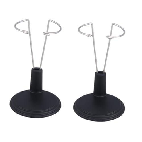 SOPOTUTU 2 Stück Teiliges Puppenständer Tragbarer Puppenhalter aus Schwarzem Geeignet für Puppen Stabiler Displayständer für Zuhause und Ladengeschäft Kreative Unterstützung für SOPOTUTU 2 Stück Teiliges Puppenständer Tragbarer Puppenhalter aus Schwarzem Geeignet für Puppen Stabiler Displayständer für Zuhause und Ladengeschäft Kreative Unterstützung für von SOPOTUTU