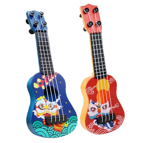 SOPOTUTU 2 Stück Ukulele Teiliges Mini Gitarre aus Sicherem Leicht und Handlich Pädagogisches Musikinstrument für Mädchen und Jungen im Vorschulalter und Spaßspielzeug SOPOTUTU 2 Stück Ukulele Teiliges Mini Gitarre aus Sicherem Leicht und Handlich Pädagogisches Musikinstrument für Mädchen und Jungen im Vorschulalter und Spaßspielzeug von SOPOTUTU