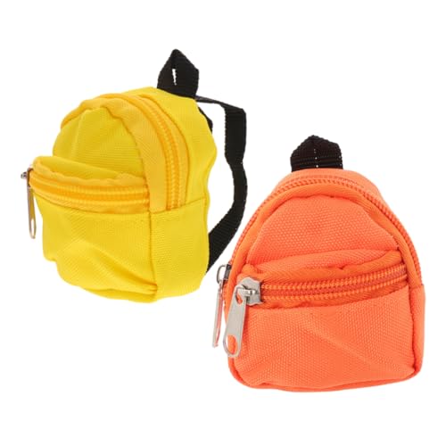 SOPOTUTU 2 Stücke Puppenrucksack Klein Winzig Szene Schule Puppenträger Mini Rucksackträger Für Puppen Kind Artikel Rucksack-zubehör Puppenrucksäcke Rucksack Für Puppen Stoff SOPOTUTU 2 Stücke Puppenrucksack Klein Winzig Szene Schule Puppenträger Mini Rucksackträger Für Puppen Kind Artikel Rucksack-zubehör Puppenrucksäcke Rucksack Für Puppen Stoff von SOPOTUTU